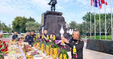 พิษณุโลก ผู้บัญชาการทหารบกเป็นประธานพิธีบำเพ็ญกุศล เนื่องในงานวันสถาปนากองทัพภาคที่ 3 ครบรอบ 123 ปี