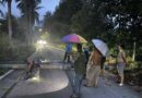 พายุฝนถล่ม เสาไฟฟ้า-ต้นมะพร้าวล้มขวางถนน