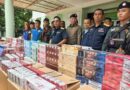 ตาก – ด่านศุลกากรแม่สอด สกัดตรวจยึดบุหรี่หนีภาษีกว่า 15 ล้านมวน มูลค่า 63 ล้านบาท พร้อมเร่งรัดขยายผลทางคดี