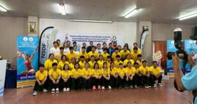 ผู้ฝึกสอนและนักกีฬายกน้ำหนักทีมชาติไทย เข้าร่วมกิจกรรมฝึกอบรมเชิงปฏิบัติการ ที่จัดขึ้นโดยทุนพัฒนาการกีฬาแห่ง (National Sports Development Fund: NSDF) ภายใต้ “โครงการเสริมสร้างศักยภาพนักกีฬาสู่ความเป็นเลิศ ด้วยการพัฒนาจิตใจและร่างกายแบบองค์รวม”