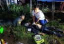 สลด !! หลบน้ำขังริมถนน ชนเละ กระบะ ปะทะ จยย.ดับอนาถ