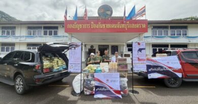 ส่งหัวใจสู่แนวหน้า อดีต ผช.ผบช.ทบ.ประสานเสี่ยตัน และเฮิร์บแลนด์ มอบสิ่งของให้ทหารชายแดนไทย-กัมพูชา ส.นักข่าวพัทยา ส่งทีมนำเสนอข่าวดีๆ สู่สังคม