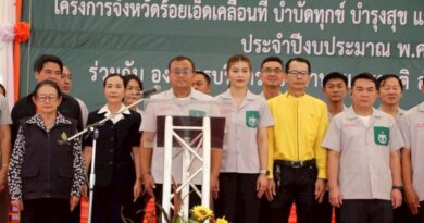 ร้อยเอ็ด – เปิดกิจกรรมหน่วยแพทย์อาสาสมเด็จพระศรีนครินทราบรมราชชนนี (พอ.สว.) และโครงการจังหวัดร้อยเอ็ดเคลื่อนที่ ครั้งที่ 10 บำบัดทุกข์ บำรุงสุข และสร้างรอยยิ้มให้ประชาชน