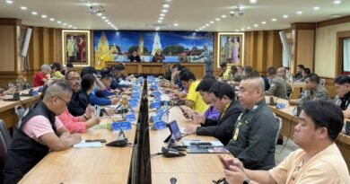 ประชุมณะกรรมการรักษาความมั่นคงและความสงบเรียบร้อยจังหวัดพิษณุโลก ครั้งที่ 8/2568