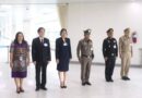 ภ.จว.พิษณุโลก พล.ต.ท.กิติศักดิ์ ดุรงควิบูลย์ ผบช.ภ.6 มอบหมายให้ พล.ต.ต.นิคม เครือนพรัตน์ ผบก.ภ.จว.พิษณุโลก ร่วมต้อนรับ พลเอก ดาว์พงษ์ รัตนสุวรรณ องคมนตรี และคณะ มีภารกิจในการลงพื้นที่ตรวจเยี่ยมมหาวิทยาลัยราชภัฏกำแพงเพชร เพื่อขับเคลื่อนการดำเนินงานตามยุทธศาสตร์มหาวิทยาลัยราชภัฏเพื่อพัฒนาท้องถิ่น ประจำปี 2568