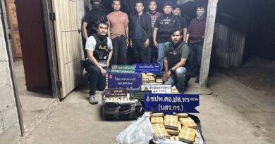 มุกดาหาร ตชด ภาค 2 สนธิกำลังตรวจยึดยาบ้าได้กว่า 1600000 เม็ด พร้อมรถยนต์เก๋ง