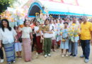 พังงา –ชาวบ้านอนุรักษ์ประเพณีแห่ช่อเข้าวัด ทำบุญวันสารทเดือนสิบ อุทิศส่วนบุญส่วนกุศลให้บรรพบุรุษ