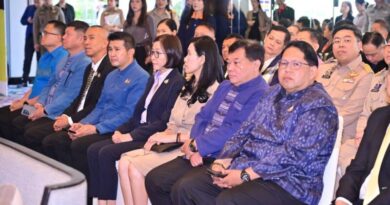 ปลัดมหาดไทย แถลงข่าวเปิดตัว T-Alert ระบบการ แจ้งเตือนภัยไทย มุ่งยกระดับการแจ้งเตือนภัยที่ทันสมัย เสริมสร้างความเข้าใจประชาชน ไม่ตื่นตระหนก พร้อมรับมือภัยธรรมชาติอย่างมีประสิทธิภาพ