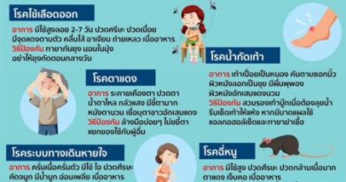 แพทย์ทหารเตือน “6 โรคร้าย และภัยสุขภาพที่มากับน้ำท่วม”
