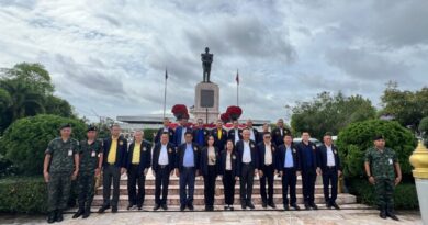 ชุมพร – พลเอก สวัสดิ์ ทัศนา พร้อมคณะกรรมมาธิการทหาร เเละความมั่นคงของรัฐ วุฒิสภา ลงพื้นที่ จังหวัดชุมพร