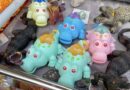 นครนายก – สุดแปลก แก้บนด้วยจระเข้ของเล่นเด็ก สีหวานๆ สะดุดตาแก่ผู้พบเห็น