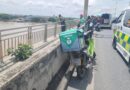 ปทุมธานี – สาวกระโดดสะพานไรเดอร์พลเมืองดีพยายามช่วยแต่ไม่สำเร็จ