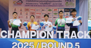“สุรัสญา” นักปั่นยุวชนชุดสู้ศึกเอเชี่ยน ยูธเกมส์ ทำผลงานยอดเยี่ยมคว้าแชมป์สองล้อลู่ สนาม 5