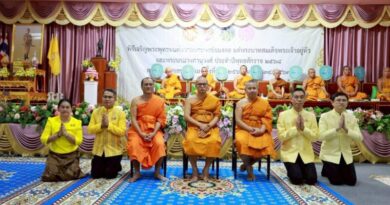 ร้อยเอ็ด – จัดพิธีเจริญพระพุทธมนต์ถวายพระพรชัยมงคล แด่พระบาทสมเด็จพระเจ้าอยู่หัว และพระบรมวงศานุวงศ์ ปี 2568