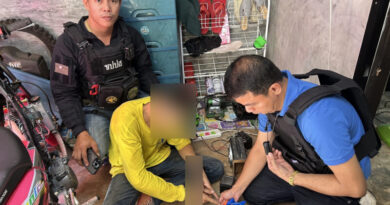 ชุมพร – จับนายโอนรับจ่างตัดปาล์มผันตัวมาเป็นพ่อค้ายาบ้า