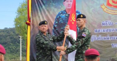 ส่งมอบหน้าที่ ผู้บังคับหน่วยเฉพาะกิจนราธิวาสมิใช่การสิ้นสุดในการปฎิบัติหน้าที่แต่คือการต่อยอดภารกิจ เพื่อให้หน่วยได้เดินหน้าอย่างมั่นคงและยั่งยืน เพื่อความสันติสุขสู่ชายแดนใต้