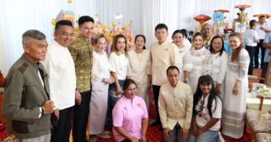 ชุมพร-พุทธศาสนิกชนร่วมทอดกฐินสามัคคี วัดปากคลอง อำเภอเมือง จังหวัดชุมพร