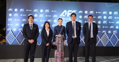ครั้งแรกในประวัติศาสตร์! มาดามแป้ง รับรางวัลสมาคมฟุตบอลยอดเยี่ยมแห่งปี ระดับ Dinmond 2 ปีติดต่อกัน ในงาน AFC Annual Awards ที่ซาอุดีอาระเบียน