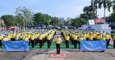 ชลบุรีจัดกิจกรรมจิตอาสา “เราทำความดีด้วยหัวใจ” เนื่องในวันปิยมหาราช ณ ลานเฉลิมพระเกียรติสมเด็จพระนางเจ้าสิริกิติ์ พระบรมราชินีนาถเฉลิมพระชนมพรรษา 6 รอบ