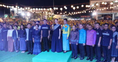 ซาบีดา รมว.วัฒนธรรม เปิดเทศกาลจุดไฟตูมกา หนึ่งเดียวในโลก ชูวัฒนธรรมอีสานอันซีนไทย สู่สากล