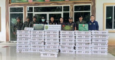 มุกดาหาร ด่านตรวจร่วมกระทรวงเกษตร สนธิกำลังตรวจยึดลูกไก่ไข่ 3700 ตัว