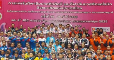 “ชวิศา-ชนกพล”เหนือชั้น กระชาก 3 เหรียญทอง ยิมแอโรบิก”พระเทพฯ”