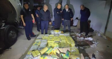 ปทุมธานี – ตร.ปส.3 จับกุม5 ผู้ต้องหา ดัดแปลงรถ 6 ล้อขนยาบ้ากว่า3.5ล้านเม็ด