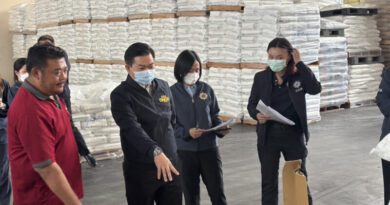 เลขาฯ ป.ป.ส. ลุยตรวจโรงงานเคมีสมุทรปราการ อายัดสารเคมีกว่า 20 ตัน สกัดต้นทางยาเสพติด