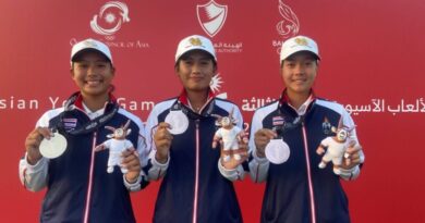 กอล์ฟทีมหญิงไทย ผนึกกำลังคว้าเหรียญเงิน เอเชียนยูธเกมส์ 2025