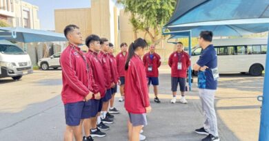 คณะนักกีฬายกน้ำหนักสมัครเล่นแห่งประเทศไทย ชุดเข้าร่วมการแข่งขันเอเชี่ยนยูธเกมส์ 2025