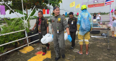 พบแล้ว! ร่างหนุ่มเมสเซนเจอร์วัย 35 กระโดดสะพานพระราม 3 หาย 10 วัน ลอยมาติดสำโรงใต้ ระยะทางเกือบ 10 กิโลเมตร