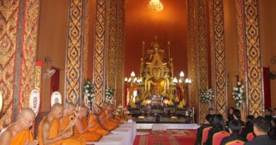 จังหวัดร้อยเอ็ดจัดพิธีบำเพ็ญกุศลทักษิณานุปทาน อุทิศถวายพระราชกุศลแด่ สมเด็จพระนางเจ้าสิริกิติ์ พระบรมราชชนนีพันปีหลวง