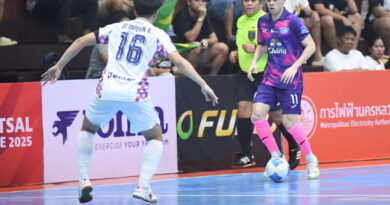 ดุเดือด! ตะหานน้ำ นั่งรถขนฝัน ตามเจ๊า ฉลามไฟฟ์ สุดมันส์ 5-5 MEA ฟุตซอลไทยลีก 2025 นัดรองสุดท้าย