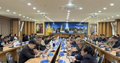 ภ.จว.พิษณุโลก วันนี้ (26 พ.ย. 68) เวลา 10.00 น. พล.ต.ต.นิคม เครือนพรัตน์ ผบก.ภ.จว.พิษณุโลก มอบหมายให้ พ.ต.อ.ภาคภูมิ ปราบศรีภูมิ รอง ผบก. ภ.จว.พิษณุโลก และ พ.ต.ท.วสันต์ สุดสวาท สว.ฝอ.2(การข่าวฯ) ภ.จว.พิษณุโลก  เข้าร่วมการประชุมคณะกรรมการรักษาความมั่นคงและความสงบเรียบร้อยจังหวัดพิษณุโลก ครั้งที่ 11/2568 ณ ห้องประชุมสมเด็จพระนเรศวรมหาราช (772) ชั้น 7 ศาลากลางจังหวัดพิษณุโลก