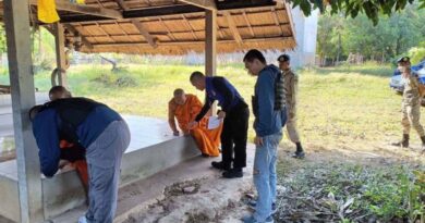 มุกดาหาร ฝ่ายความมั่นคงนิคมคำสร้อย บุกจับพระเสพยาบ้า