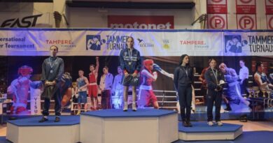 “ณัฐนิชา”ควง”ปุณรวีร์”ซิวทอง ศึกกำปั้นแทมเมอร์ฟินแลนด์