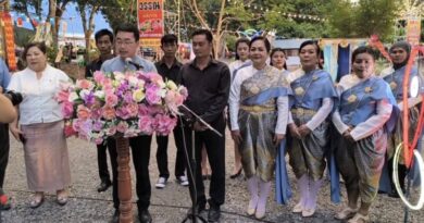 นครนายก – พิธีเปิดงานสีสันแห่งสายน้ำ ลอยกระทงดอกบัว ประจำปี 2568