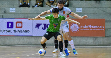 ธีร์ดนัย แฮตทริก อัศวินเมืองหลวง รัวใส่ สิงห์ร่มเกล้า 4-0 ดาร์บี้แมตซ์สุวินทวงศ์ MEA ฟุตซอลไทยลีก 2025