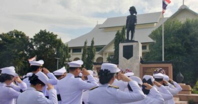ชลบุรี – จัดพิธีถวายพระราชกุศลครบ 100 ปีวันคล้ายวันสวรรคตรัชกาลที่ 6 อย่างสมพระเกียรติ