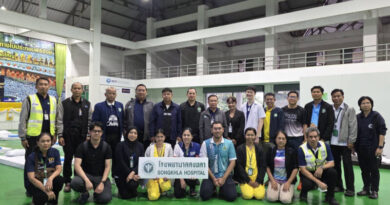AOT ร่วมกับสาธารณสุขจังหวัดสงขลา เปิดโรงพยาบาลสนาม ช่วยเหลือผู้ป่วยสีเหลือง-แดง