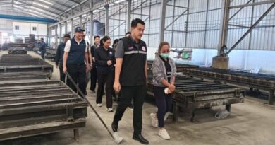 ปทุมธานี – กระทรวงอุตสาหกรรมสั่งปิดโรงงานเสาเข็มคอนกรีตปลอมเครื่องหมาย มอก.มูลค่าความเสียหายเกือบ2ล้าน