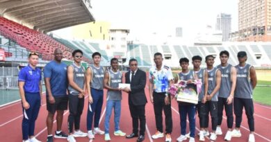 ดร.ณัฏฐ์ ให้กำลังใจบิว-ภูริพล นำทัพกรีฑาพุ่งสู่เป้าหมาย 17 เหรียญทองซีเกมส์