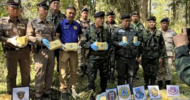 ทหารผาเมือง สกัดกั้นกลุ่มขบวนการลักลอบลำเลียงยาเสพติด ยึดยาบ้า จำนวน 1,008,000 เม็ด ในพื้นที่ อำเภอไชยปราการ จังหวัดเชียงใหม่