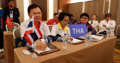 “บิ๊กต้อม” ธนา​ไชยประสิทธิ์​ ร่วมประชุมหัวหน้านักกีฬากับ​ 10 ชาติ​ เน้นย้ำห่วงพิธีเปิดการขนย้ายนักกีฬา​และเจ้าหน้าที่เข้าสนาม​ บรูไนนำทัพแรก​ ประเทศไทยปิดท้าย​ ส่วนการแก้ไขปัญหาสนามแข่งขันและสถานที่ต่างๆเชื่อว่าจะเสร็จสิ้นสมบูรณ์หลังวันที่​ 9​ธ.ค.เป็นที่เรียบร้อย