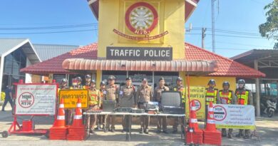 ตำรวจภูธรอำเภอเมืองกำแพงเพชรระดมกำลังตรวจความพร้อม อำนวยความปลอดภัยการใช้เส้นทางช่วงเทศกาลปีใหม่ 2569