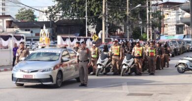 พิธีปล่อยแถวป้องกันปราบปรามอาชญากรรม การรักษาความสงบเรียบร้อย ช่วงวันคริสต์มาส และเทศกาลปีใหม่ 2569